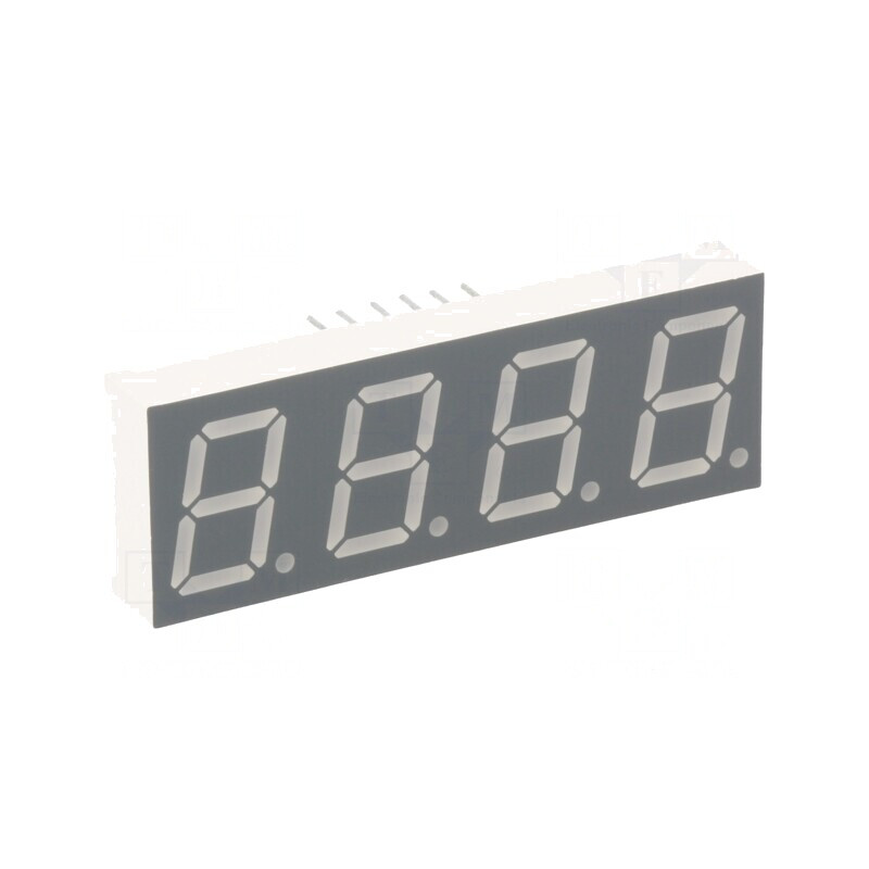 Afișaj LED 7 Segmente 13.2mm 4 Digiți Galben-Verde | Electronic-mag.ro | Componente Electronice Afișaj LED 7 Segmente 13.2mm 4 Digiți Galben-Verde | Electronic-mag.ro | Componente Electronice