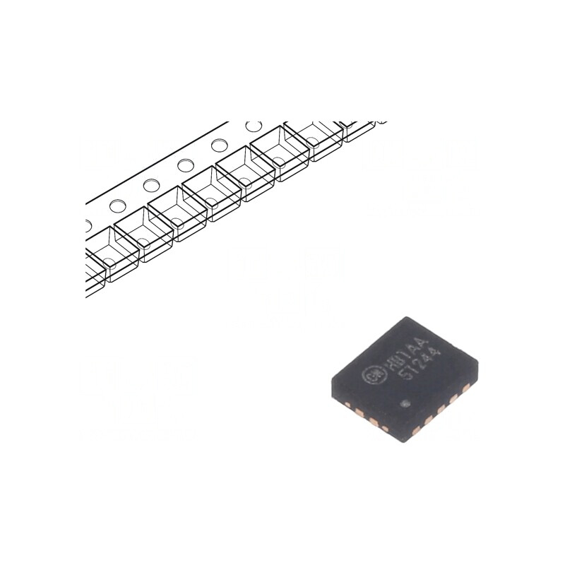 Circuit Integrat Digital 5 Canale 1,1-3,6V SMD DQFN14 Temperatură -40-85°C Rola/Banda | Electronic-mag.ro | Componente Electroni