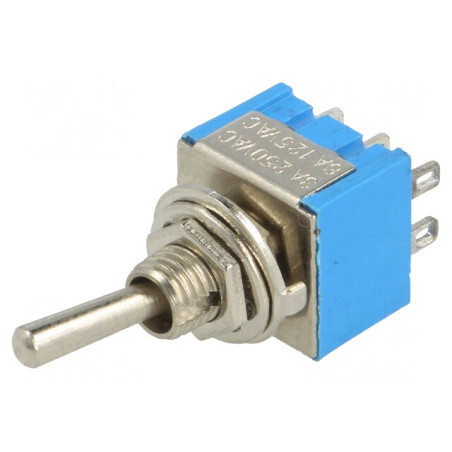 Comutator Basculant 3 Pozitii ON-OFF-ON pentru Lipit | Electronic-mag.ro | Componente Electronice