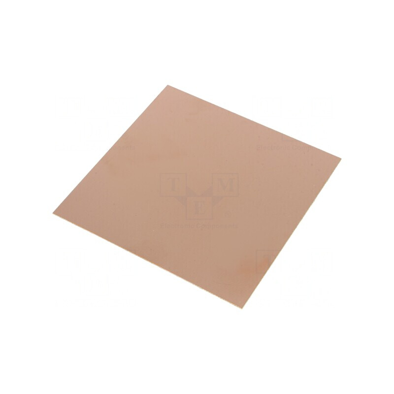 Placă Laminat FR4 Epoxidică 0,6mm 100x100mm | Electronic-mag.ro | Componente Electronice