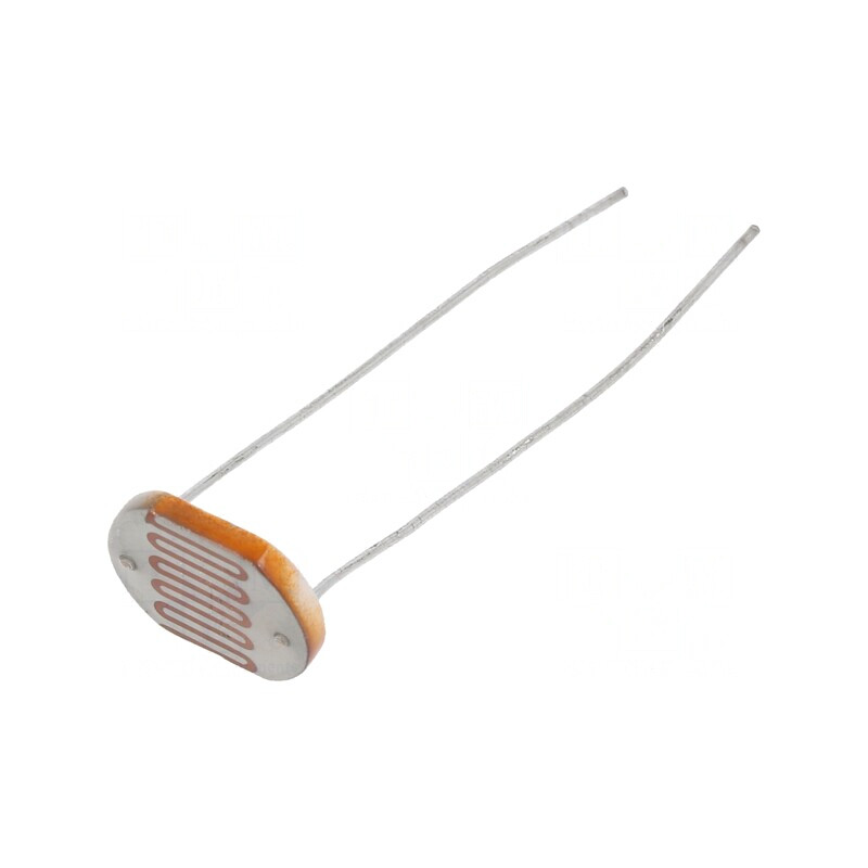 Fotorezistor THT 200mW 30-50kΩ 560nm 12mm 200VDC | Electronic-mag.ro | Componente Electronice