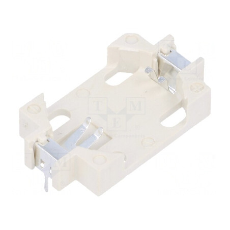 Soclu Baterie CR2025/CR2032 THT Orizontală | Electronic-mag.ro | Componente Electronice