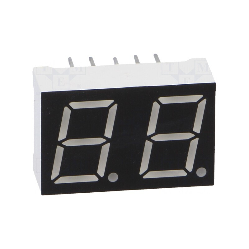 Afișaj LED 7 Segmente 10mm 2 Cifre Albastru | Electronic-mag.ro | Componente Electronice Afișaj LED 7 Segmente 10mm 2 Cifre Albastru | Electronic-mag.ro | Componente Electronice