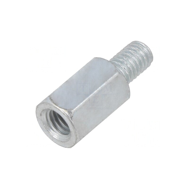 Piuliţă-distanţieră filetată 15mm M6/M6 | Electronic-mag.ro | Componente Electronice