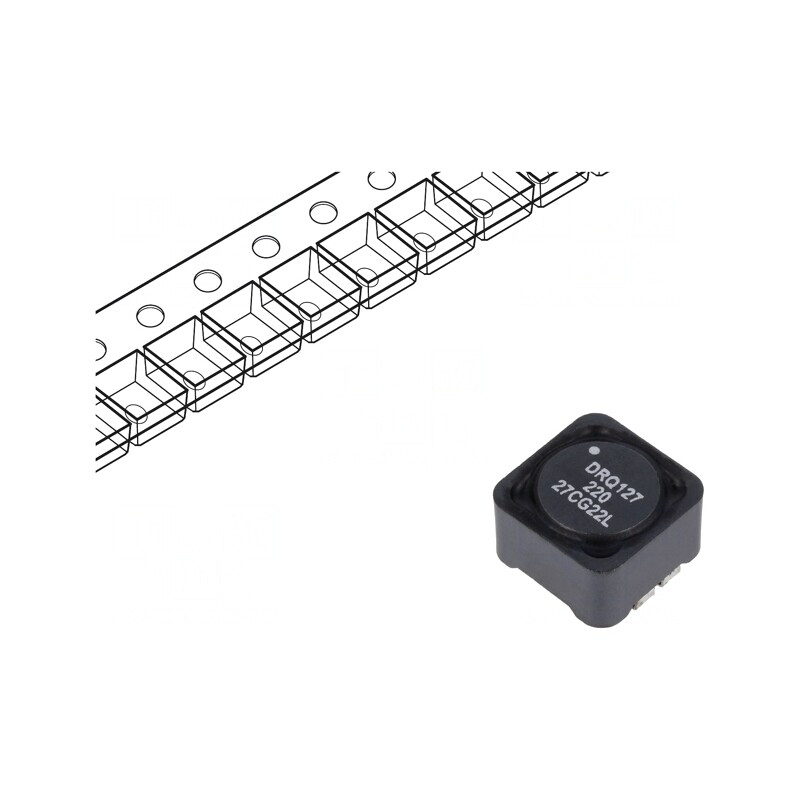 Inductor SMD 22uH 4A 39.1mΩ ±20% | Electronic-mag.ro | Componente Electronice Inductor SMD 22uH 4A 39.1mΩ ±20% | Electronic-mag.ro | Componente Electronice