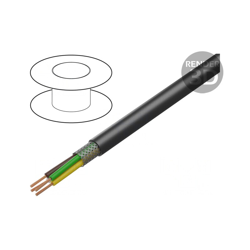 Cablu Ecranat LiY-CY 2x0,34mm2 PVC | Electronic-mag.ro | Componente Electronice
