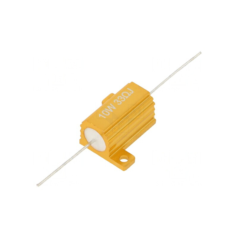 Rezistor Bobinat 33Ω 10W cu Radiator | Electronic-mag.ro | Componente Electronice