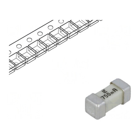 Siguranță Ultra-Rapidă 750mA SMD 125V | Electronic-mag.ro | Componente Electronice