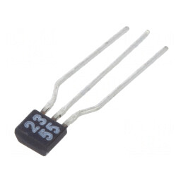 Tranzistor NPN Bipolar 50V 0.1A 0.3W TO92 R1 10kΩ | Electronic-mag.ro | Componente Electronice