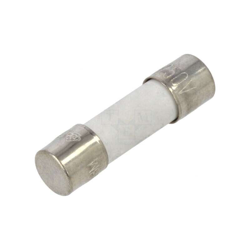Siguranță ardere rapidă 630mA 250V ceramică | Electronic-mag.ro | Componente Electronice