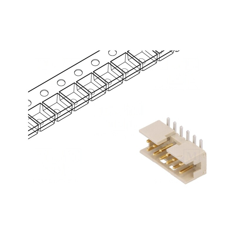 Soclu cablu-placă tată Minitek 2mm 12 PIN SMT PCB 2A | Electronic-mag.ro | Componente Electronice