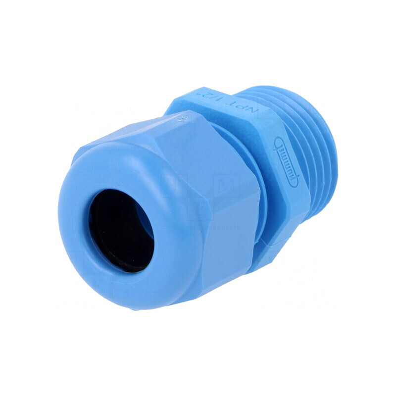 Garnitură de etanşare albastră IP68 NPT1/2 poliamidă | Electronic-mag.ro | Componente Electronice