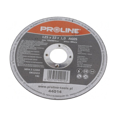 Disc de tăiere 125mm 1mm 22mm | Electronic-mag.ro | Componente Electronice