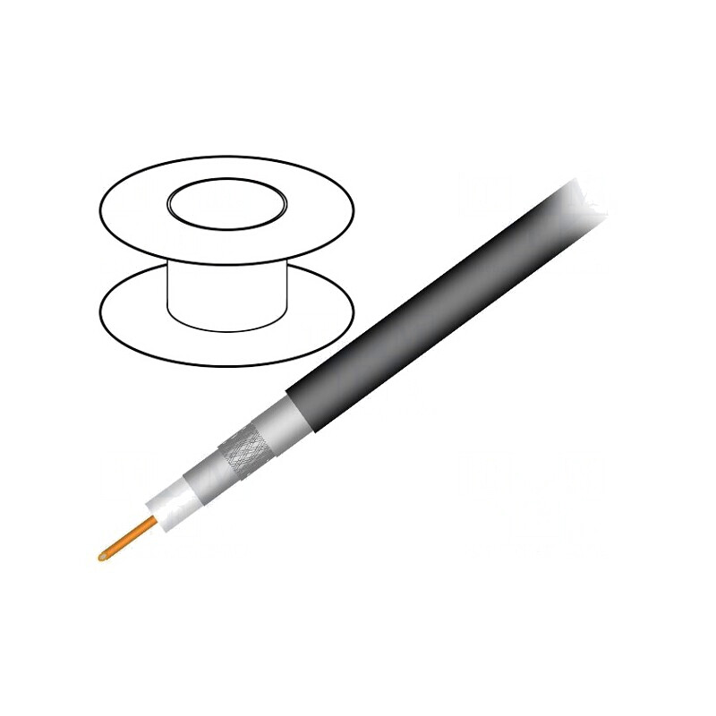 Cablu coaxial RG11 negru 305m | Electronic-mag.ro | Componente Electronice