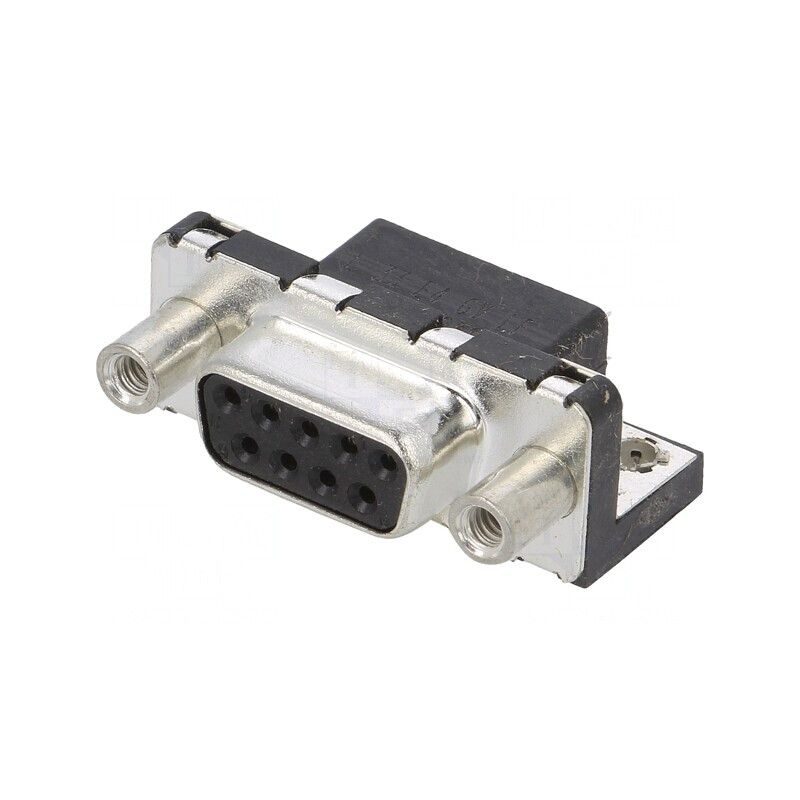 Conector D-Sub 9-Pin Soclu Mamă PCB 90° | Electronic-mag.ro | Componente Electronice