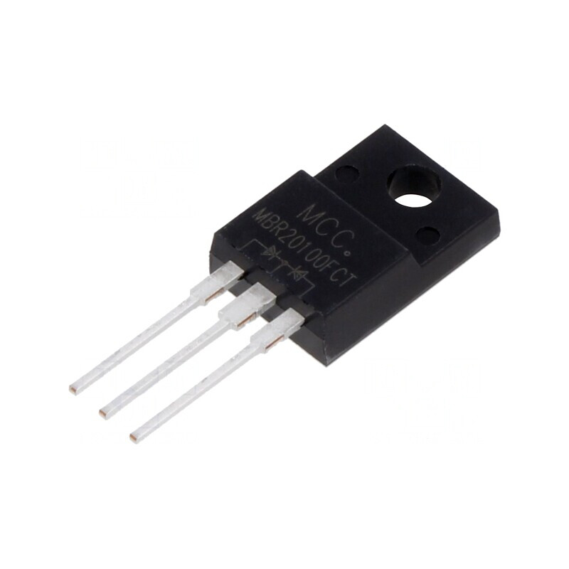 Diodă Redresoare Schottky 100V 10A ITO220AB | Electronic-mag.ro | Componente Electronice