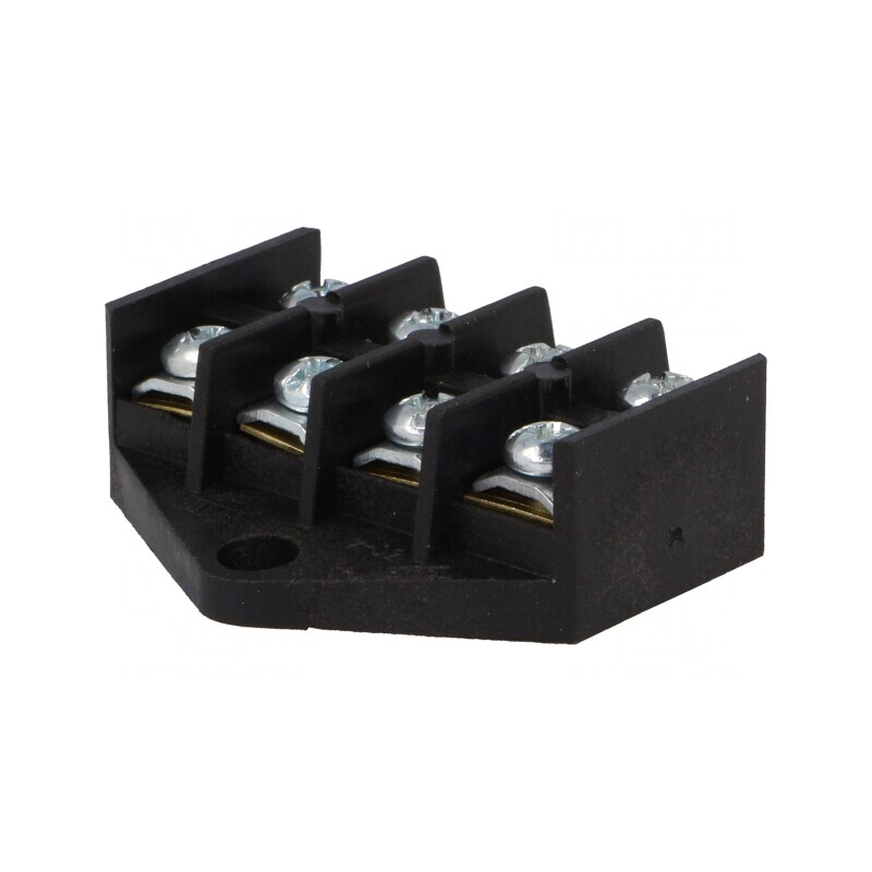 Regletă de Conexiuni Terminal 4mm2 400V 4 Piste | Electronic-mag.ro | Componente Electronice
