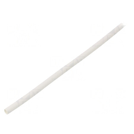 Manșon Termocontractabil 2:1 2.4mm 1m Alb | Electronic-mag.ro | Componente Electronice