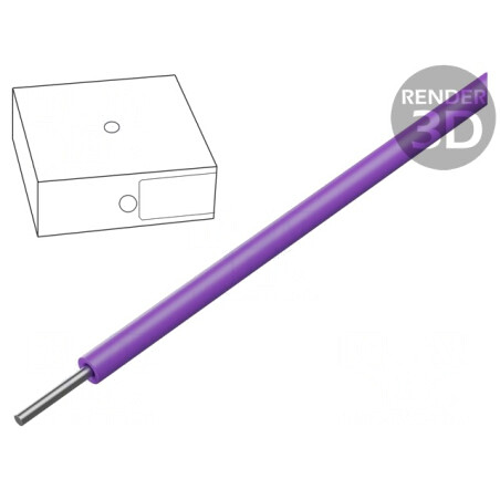 Cablu Electric Siliconic Violet 1x1mm2 300V/500V | Electronic-mag.ro | Componente Electronice