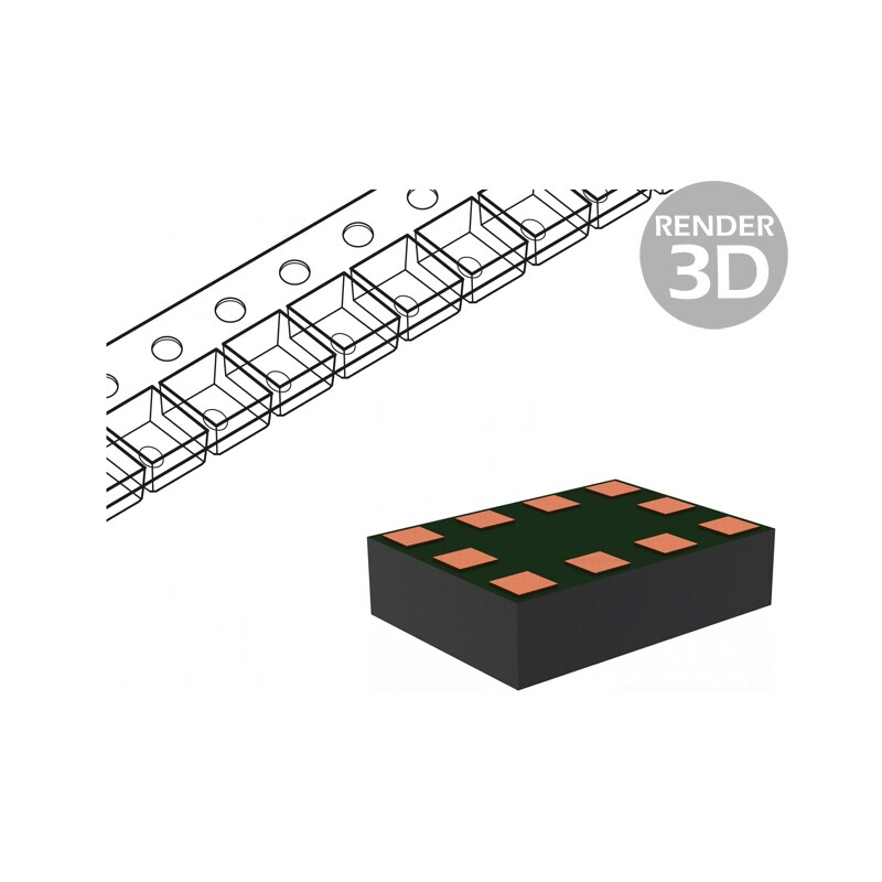 'Comutator RF DPDT 2 Canale 1,65-3,4VDC 0,1-6GHz' | Electronic-mag.ro | Componente Electronice