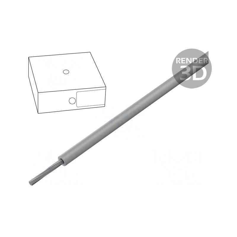 Cablu ÖLFLEX HEAT 125 SC 1x1mm2 Cu PO Gri -55÷125°C | Electronic-mag.ro | Componente Electronice
