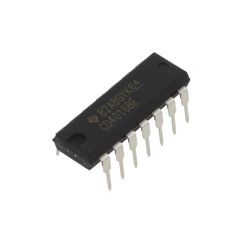 Comutator Analogic Multiplexor 4 Canale DIP14 | Electronic-mag.ro | Componente Electronice