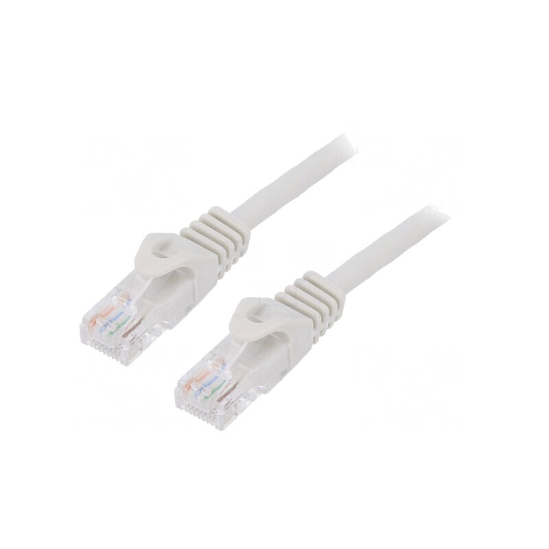 Patch Cord UTP Cat6 Gri 1m | Electronic-mag.ro | Componente Electronice