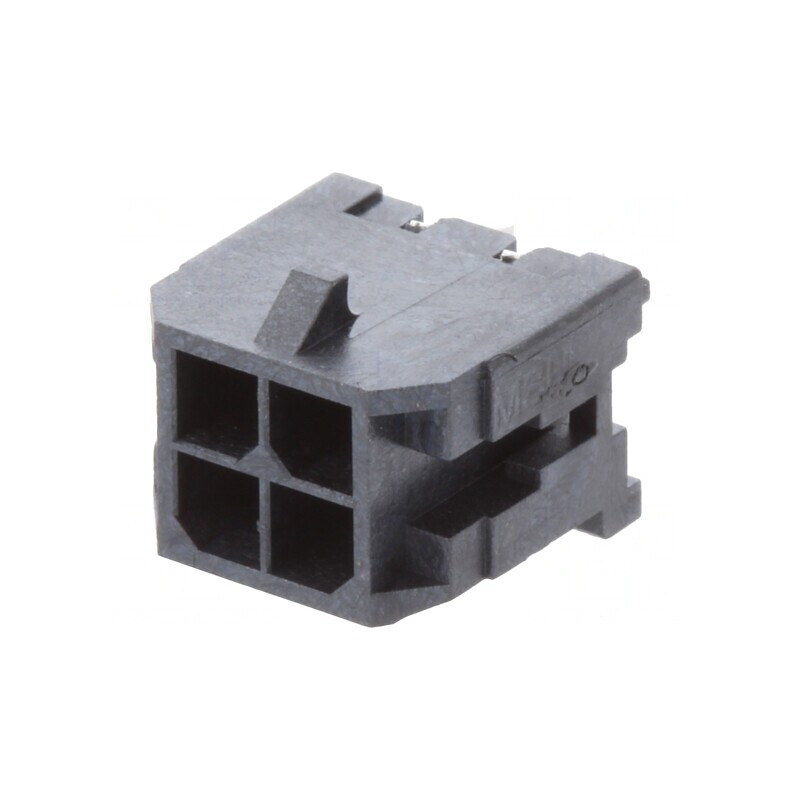 Soclu cablu-placă Micro-Fit 3.0 4 pini aurit | Electronic-mag.ro | Componente Electronice