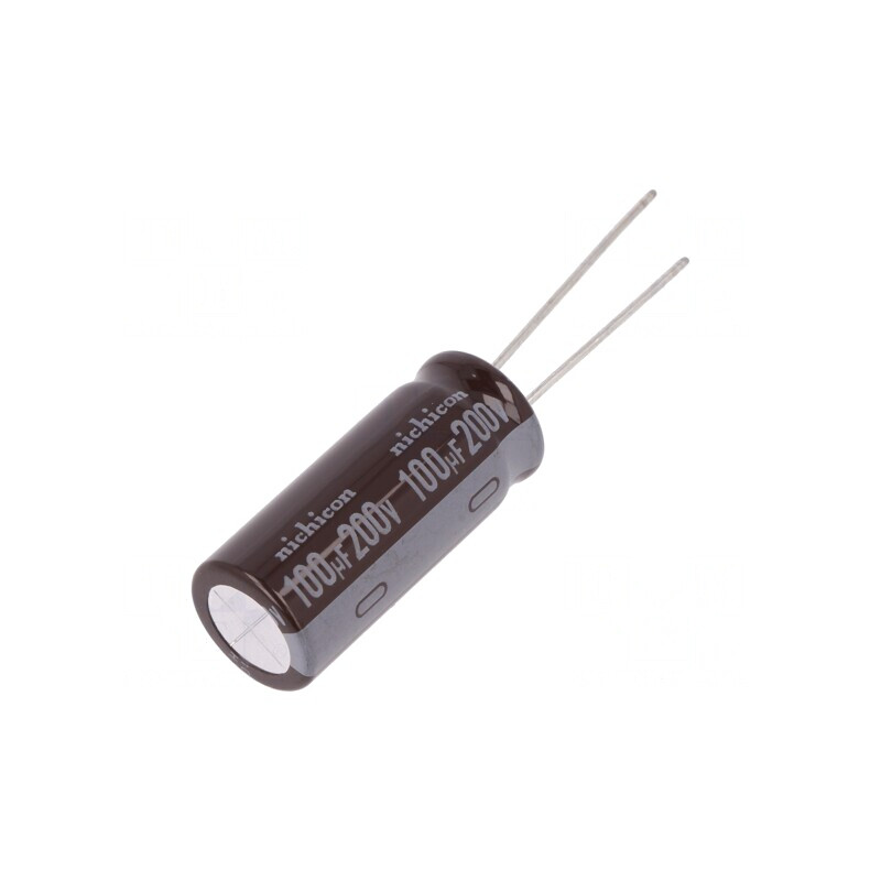 Condensator Electrolitic THT 100uF 200VDC | Electronic-mag.ro | Componente Electronice