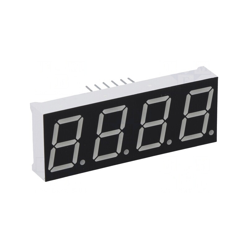 Afișaj LED 7 Segmente 14,22mm 4 Cifre Verde | Electronic-mag.ro | Componente Electronice Afișaj LED 7 Segmente 14,22mm 4 Cifre Verde | Electronic-mag.ro | Componente Electronice