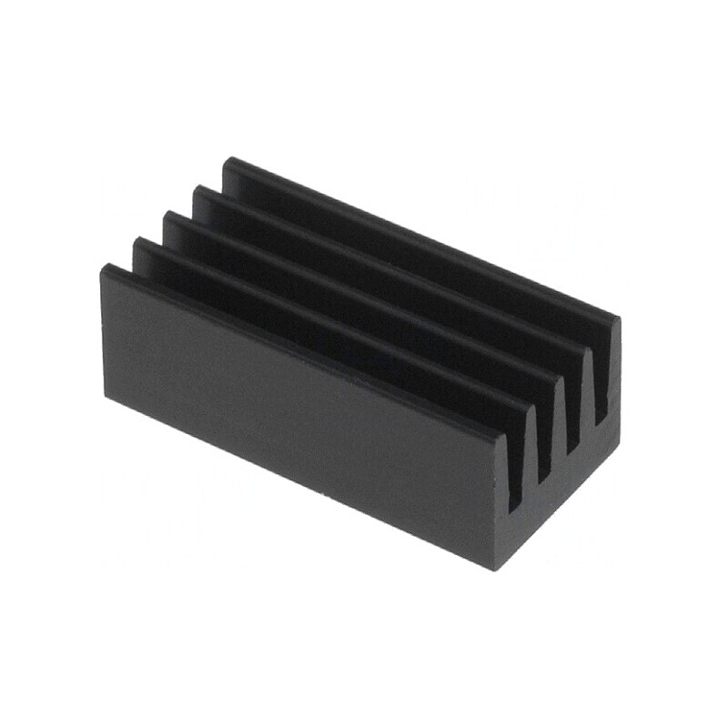 Radiator Aluminiu Negru 17mm x 8mm x 6mm 42K/W | Electronic-mag.ro | Componente Electronice Radiator Aluminiu Negru 17mm x 8mm x 6mm 42K/W | Electronic-mag.ro | Componente Electronice