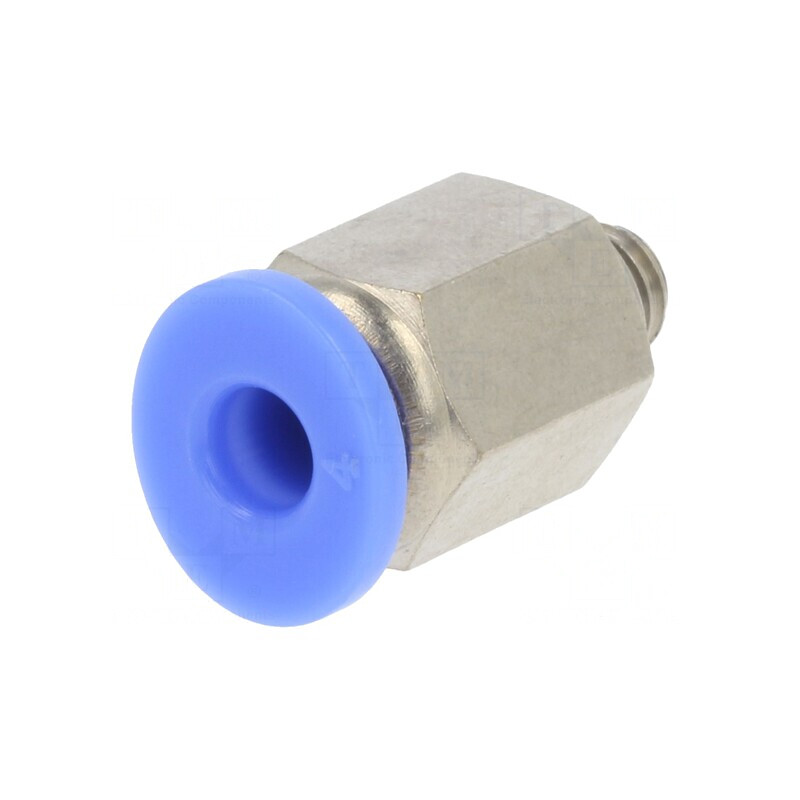 Racord Push-In Simplu Alamă Nichelată M5 | Electronic-mag.ro | Componente Electronice