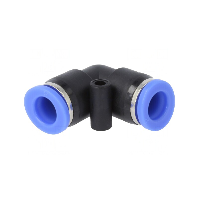 Racord Push-In Unghi Alamă Nichelată 0,95-15 bar | Electronic-mag.ro | Componente Electronice
