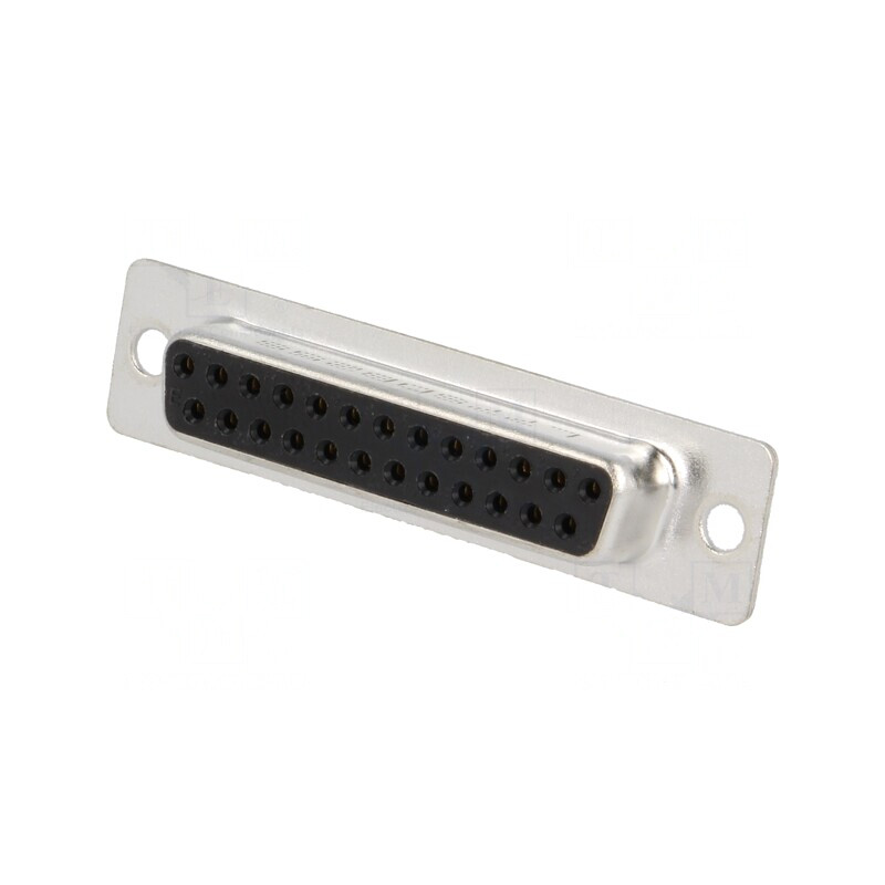 D-Sub 25-Pin Mufă Mamă pentru Lipire | Electronic-mag.ro | Componente Electronice