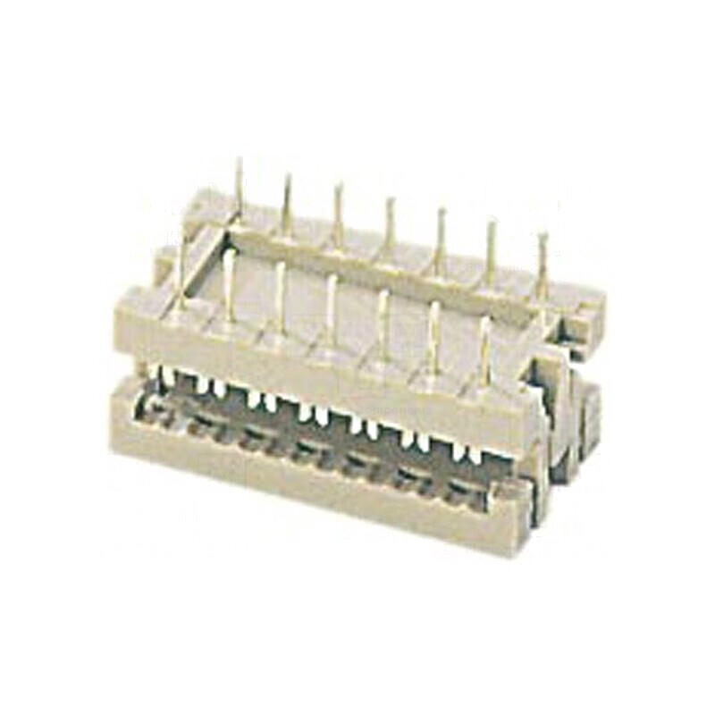 Adaptor IDC PIN 14 pentru cablu-banda 1,27mm THT | Electronic-mag.ro | Componente Electronice Adaptor IDC PIN 14 pentru cablu-banda 1,27mm THT | Electronic-mag.ro | Componente Electronice