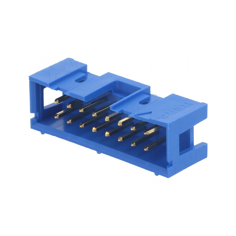 Soclu IDC Tată 16 PIN 2x8 THT Aurit 2,54mm | Electronic-mag.ro | Componente Electronice