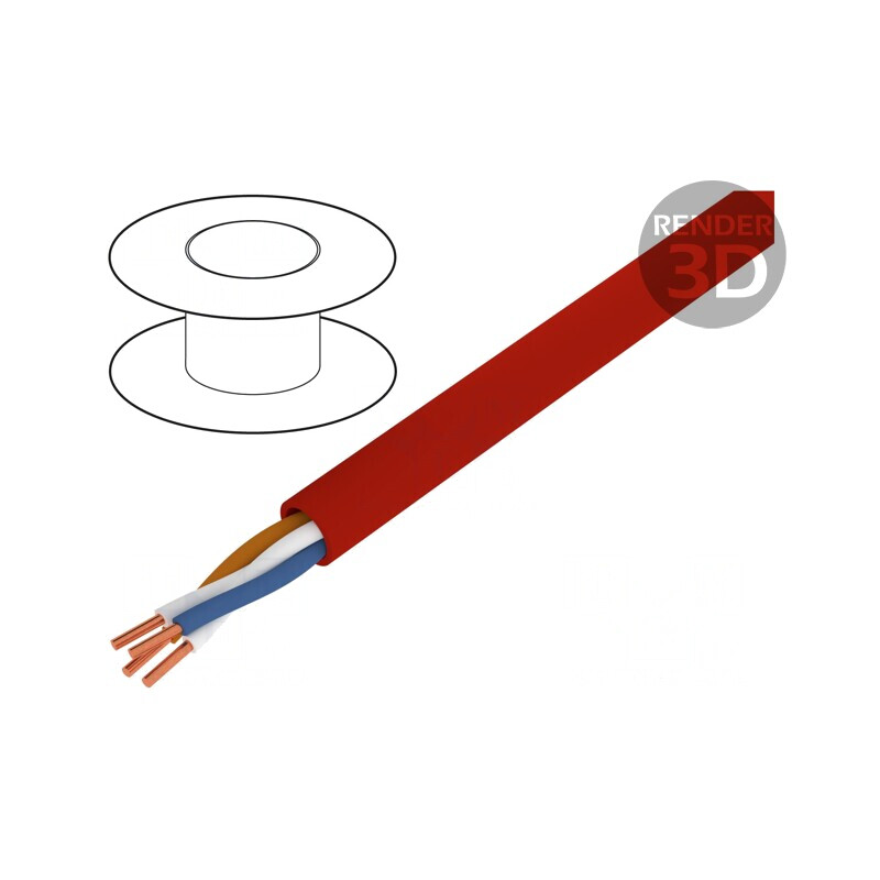 Cablu de Control YnTKSY 3x2x0,8mm PVC Cu | Electronic-mag.ro | Componente Electronice