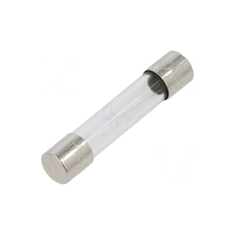 Siguranță ardere rapidă 1A 250V 6.3x32mm alamă | Electronic-mag.ro | Componente Electronice