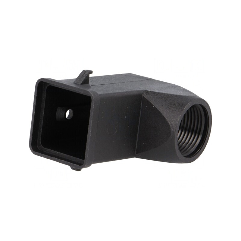 Carcasă conectori HDC CK 21.21 PG11 neagră | Electronic-mag.ro | Componente Electronice