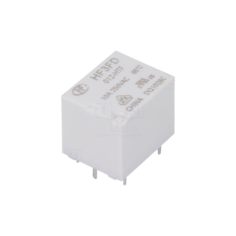 Releu Electromagnetic 12V DC 15A SPST-NO | Electronic-mag.ro | Componente Electronice