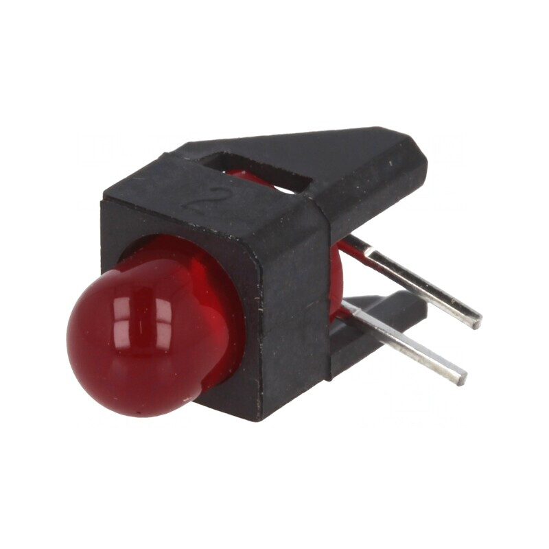 LED roșu 5mm 2mA Lentilă Difuză | Electronic-mag.ro | Componente Electronice