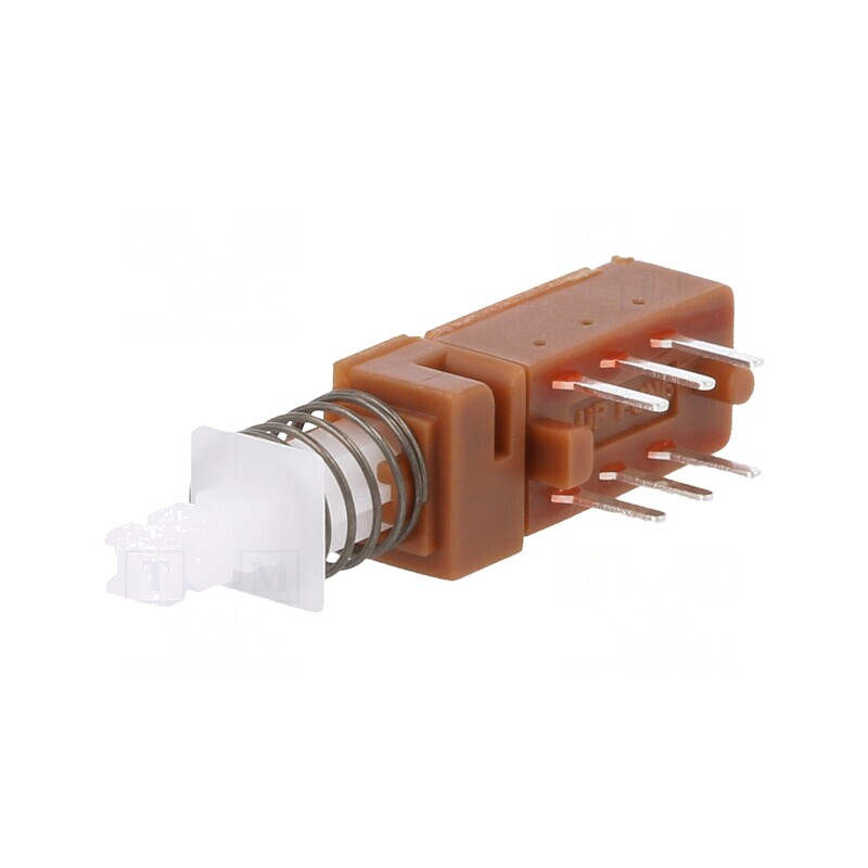 Comutator apăsare 2 poziții 0,5A 100VAC 2A 25VDC | Electronic-mag.ro | Componente Electronice