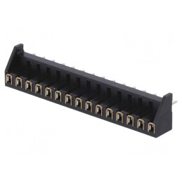 Conector PCB-PCB Mamă 15 PIN 2.54mm THT Soclu | Electronic-mag.ro | Componente Electronice