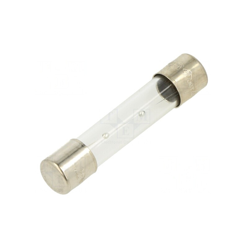 Siguranță întârziere 2,5A 250V 6,3x32mm sticlă | Electronic-mag.ro | Componente Electronice