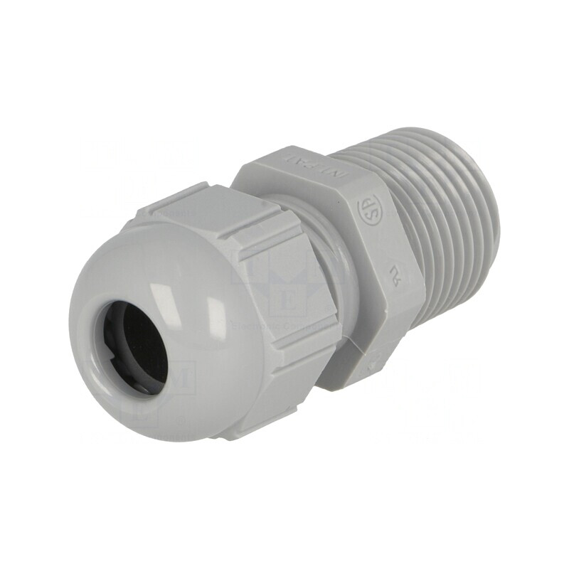 Garnitură Etanșare Poliamidă Gri NPT3/8 IP68 | Electronic-mag.ro | Componente Electronice