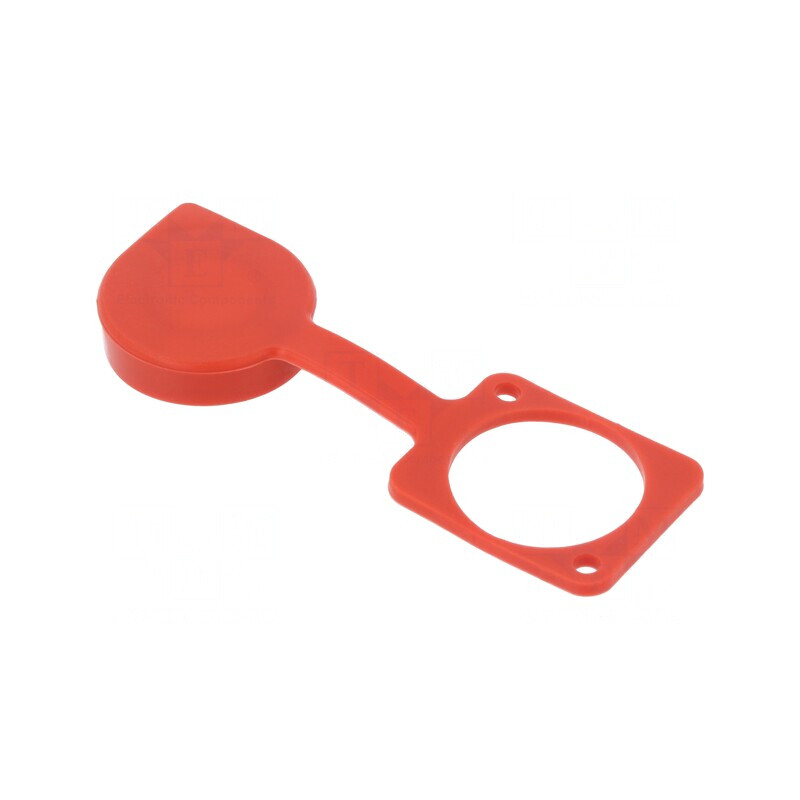 Capac de Protecție Roșu Standard XLR 19x24mm | Electronic-mag.ro | Componente Electronice