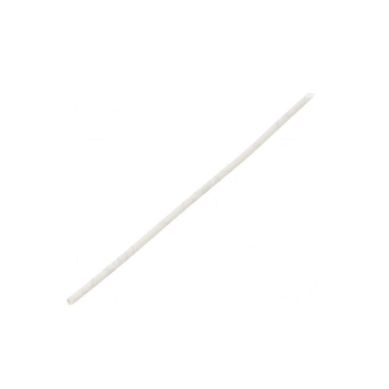 Manșon Termocontractabil Alb 1.6mm 1m | Electronic-mag.ro | Componente Electronice