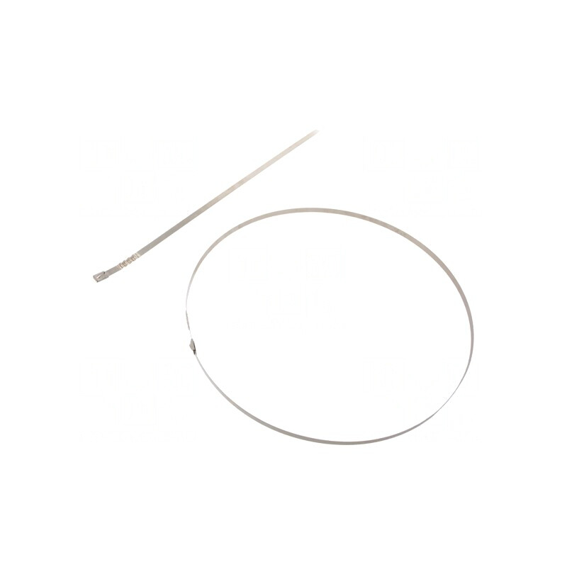 Colier de strângere naturală din oțel 1000mm x 7.9mm | Electronic-mag.ro | Componente Electronice