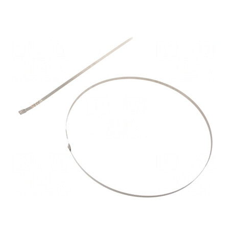 Colier de strângere naturală din oțel 1000mm x 7.9mm | Electronic-mag.ro | Componente Electronice