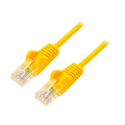 Patch Cord UTP Cat6 Galben 0.5m | Electronic-mag.ro | Componente Electronice